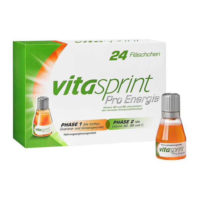 Vitasprint Pro Energie Trinkflaschchen 24 Stk 비타스프린트 프로에너지 24병 액상 고함량 독일 비타민 드링크