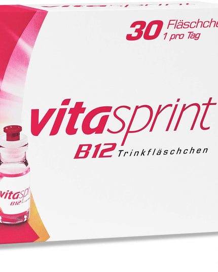 Vitasprint B12 Trinkampullen 30 Stk 비타스프린트 B12 30일분 액상 고함량 독일 비타민앰플