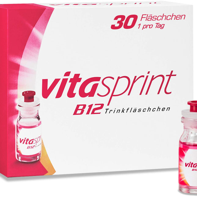 Vitasprint B12 Trinkampullen 30 Stk 비타스프린트 B12 30일분 액상 고함량 독일 비타민앰플
