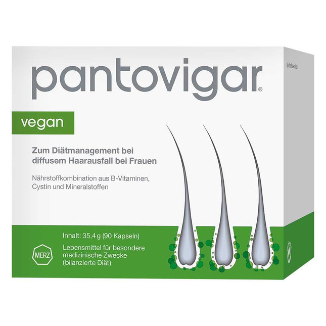 Pantovigar Vegan Kapseln 90 Stk 탈모치료제 판토비가 비건 90정